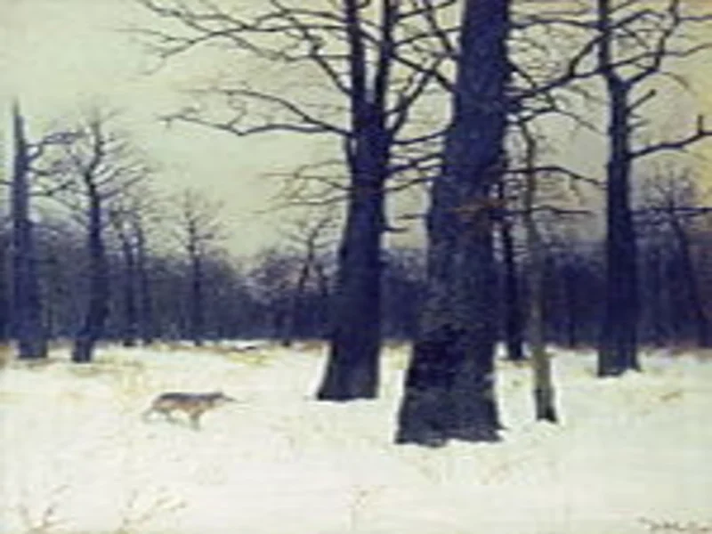 Сочинение по картине Левитана «Зимой в лесу»