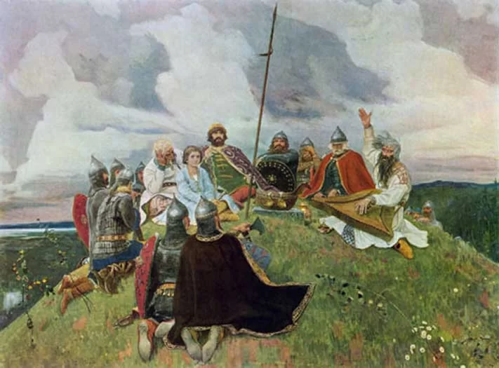Сочинение по картине Васнецова Баян