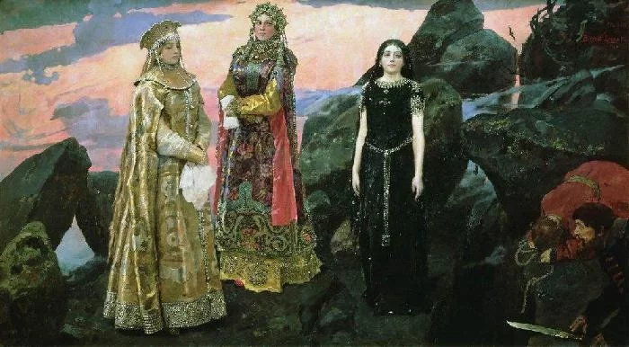 Сочинение по картине Васнецова Три царевны подземного царства