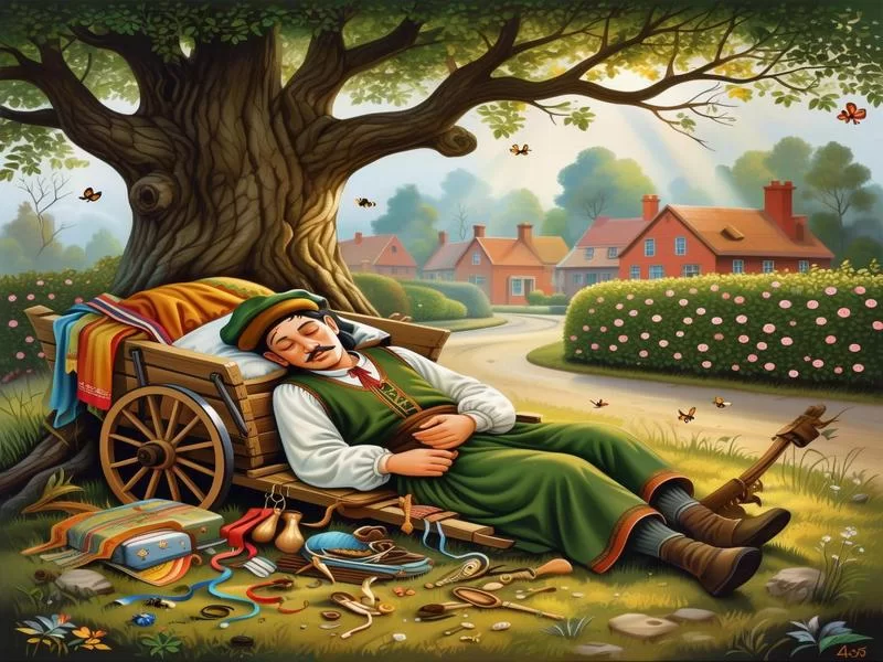 Сон коробейника, английская сказка