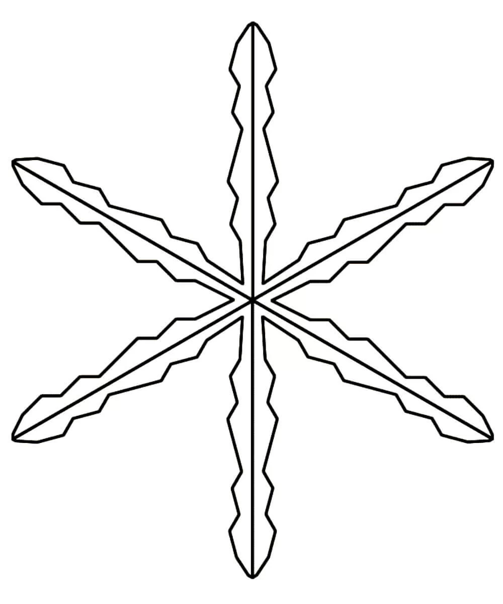 Раскраски новогодние снежинки для детей скачать и распечатать