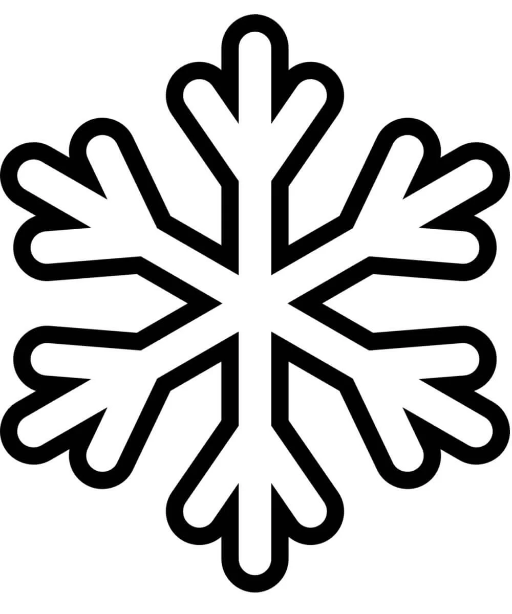 Раскраски новогодние снежинки для детей скачать и распечатать