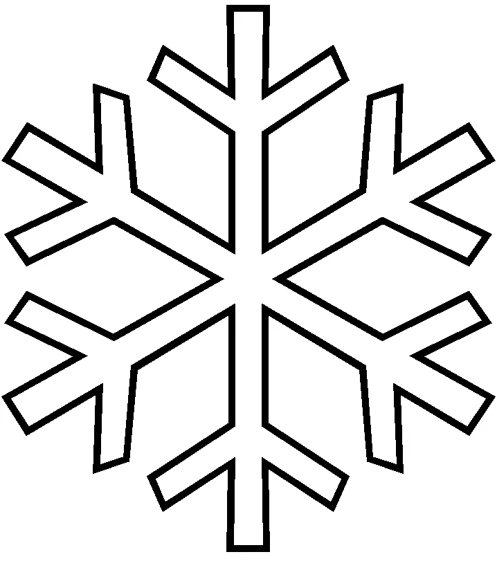 Раскраски новогодние снежинки для детей скачать и распечатать