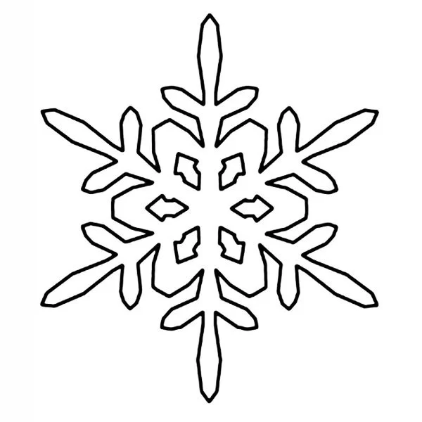 Раскраски новогодние снежинки для детей скачать и распечатать