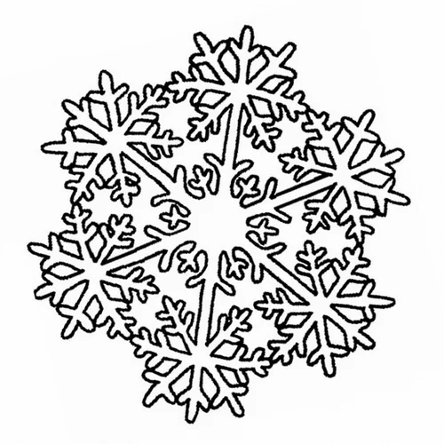 Раскраски новогодние снежинки для детей скачать и распечатать