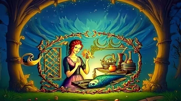 Рыба и перстень, английская сказка