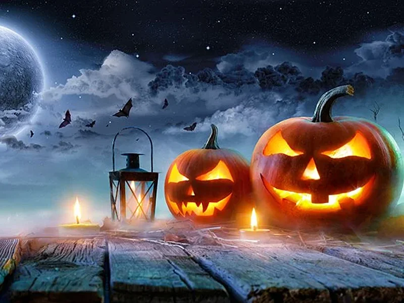 Раскраски Halloween (Хэллоуин)